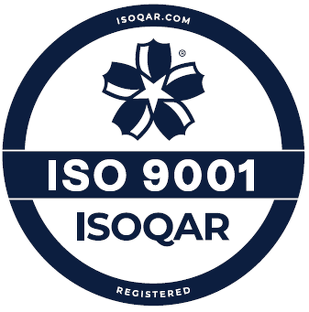 ISO 9001 accreditation logo